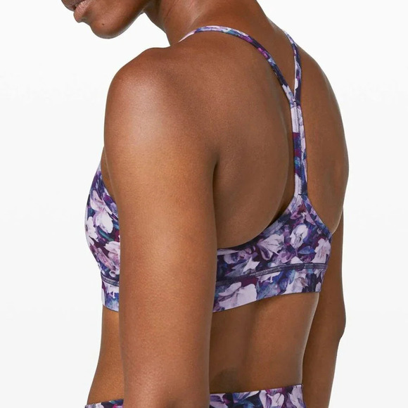 Lululemon Flow Y Racerback Sports Bra *Nulu Utopia Multi - 27021 - Picture 3 of 8
